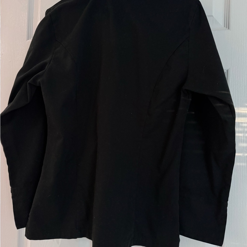 Black Half-Zip Pullover womens - image 2